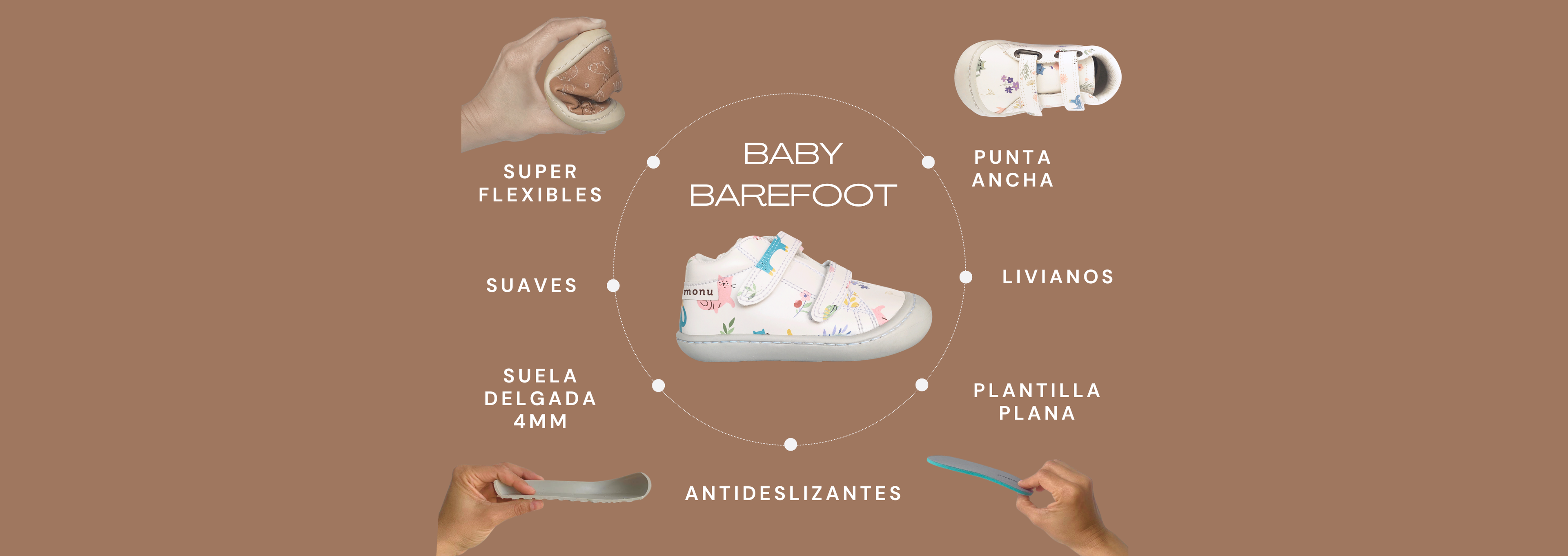 Tenis respetuosos para primeros pasos, colombia
